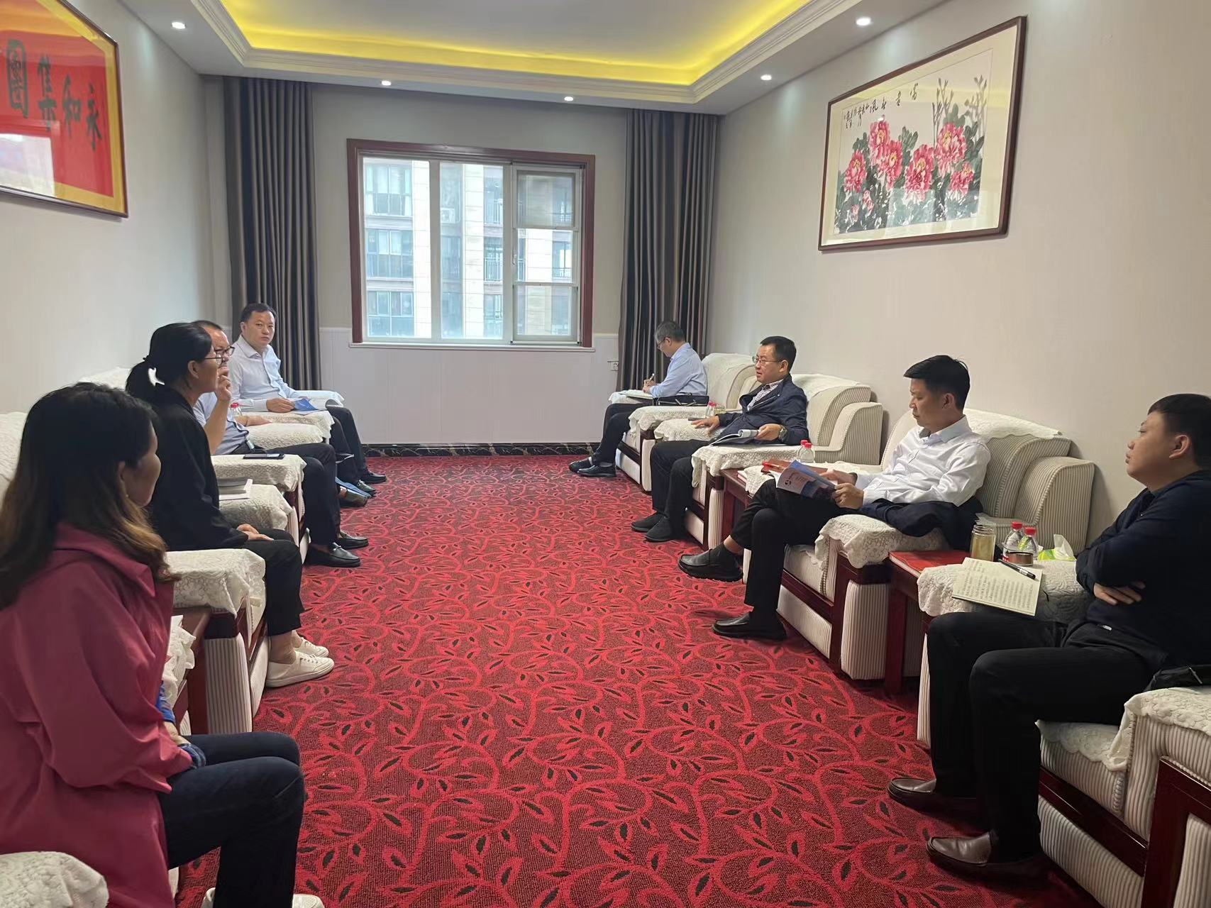 在關(guān)懷中砥礪前行——省紀委監(jiān)委、市紀委監(jiān)委、市紀監(jiān)統(tǒng)戰(zhàn)部紀檢監(jiān)察組一行蒞臨永和集團調(diào)研考察營商環(huán)境